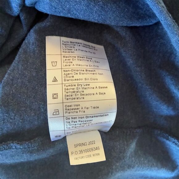 Carhartt Men's Graphic Logo T-Shirt Blue Heather Size L Short Sleeve - Picture 6 of 6